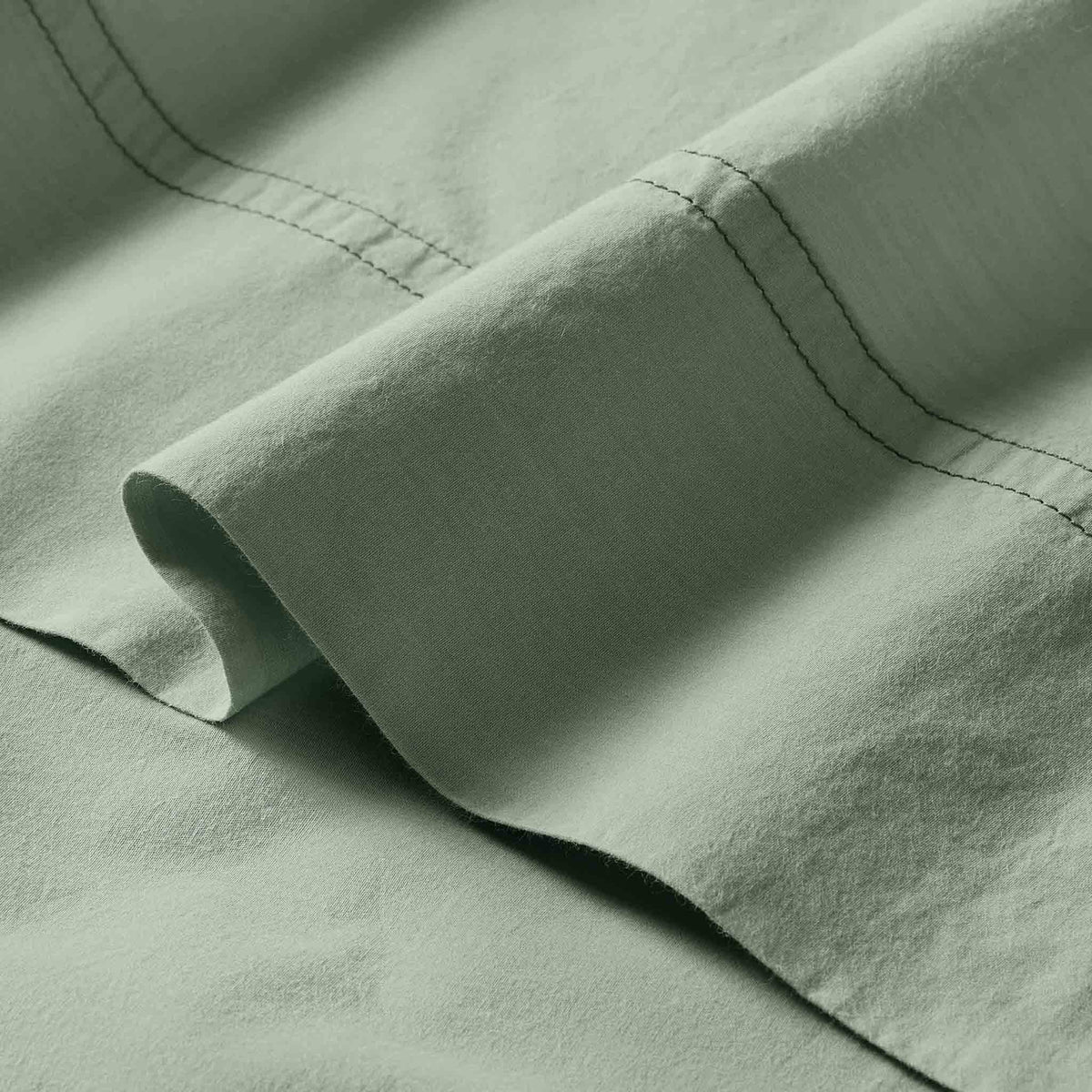 Set of 2 Washed Classic Percale Core Sheet Set Bundle