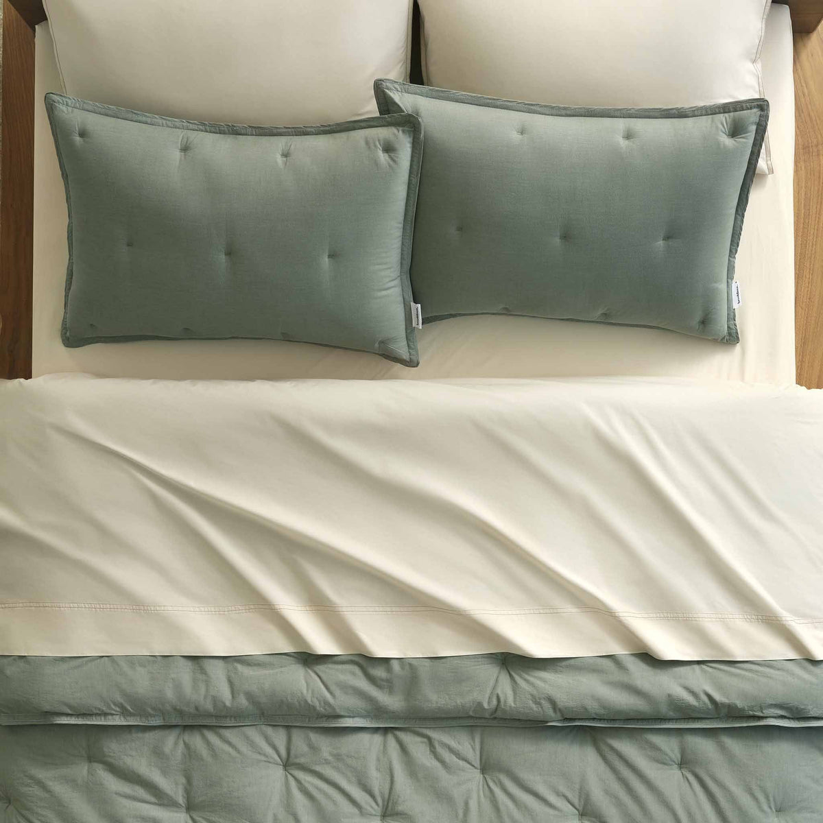 Washed Classic Percale Sham Set - Last Call
