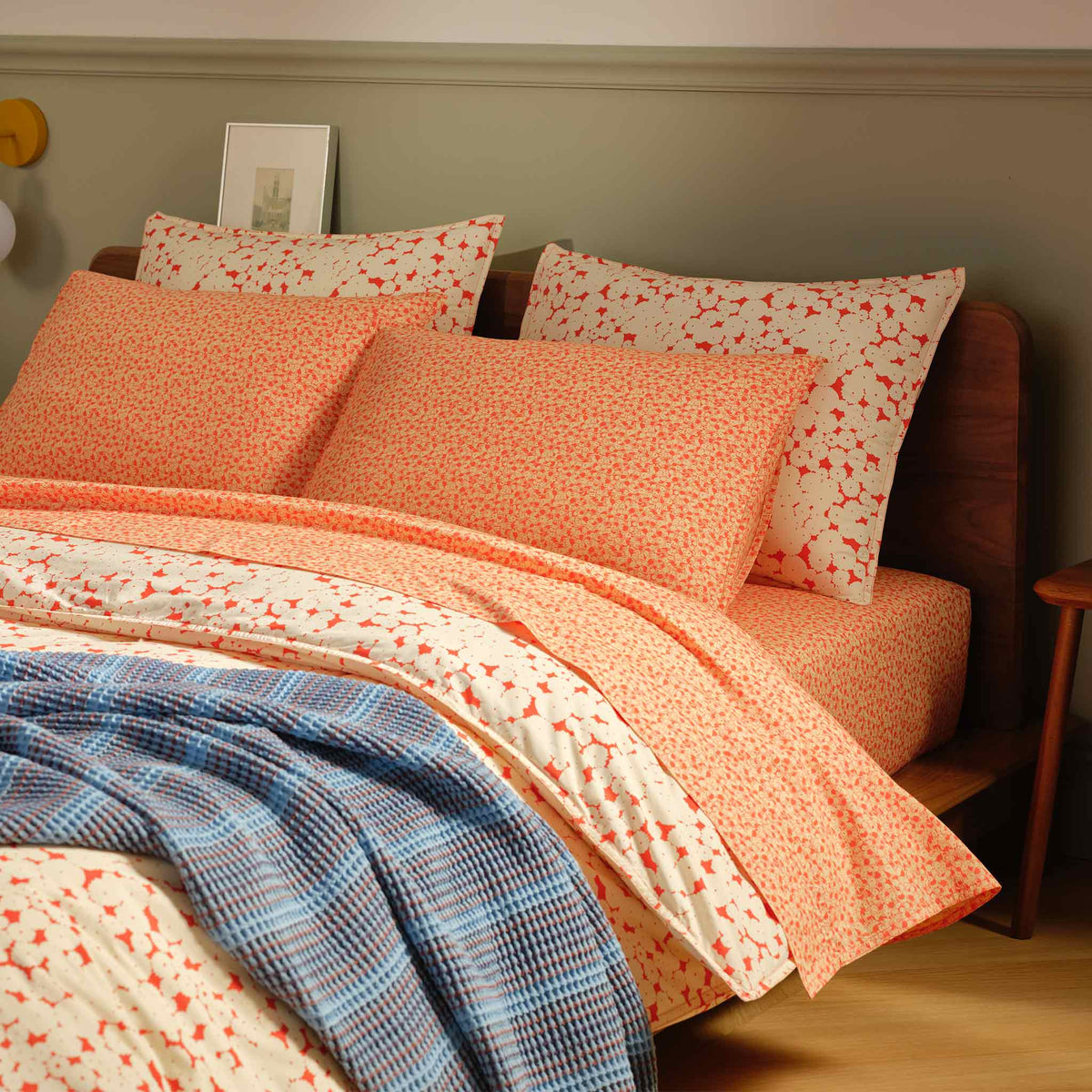 Washed Classic Percale Duvet Cover - Last Call