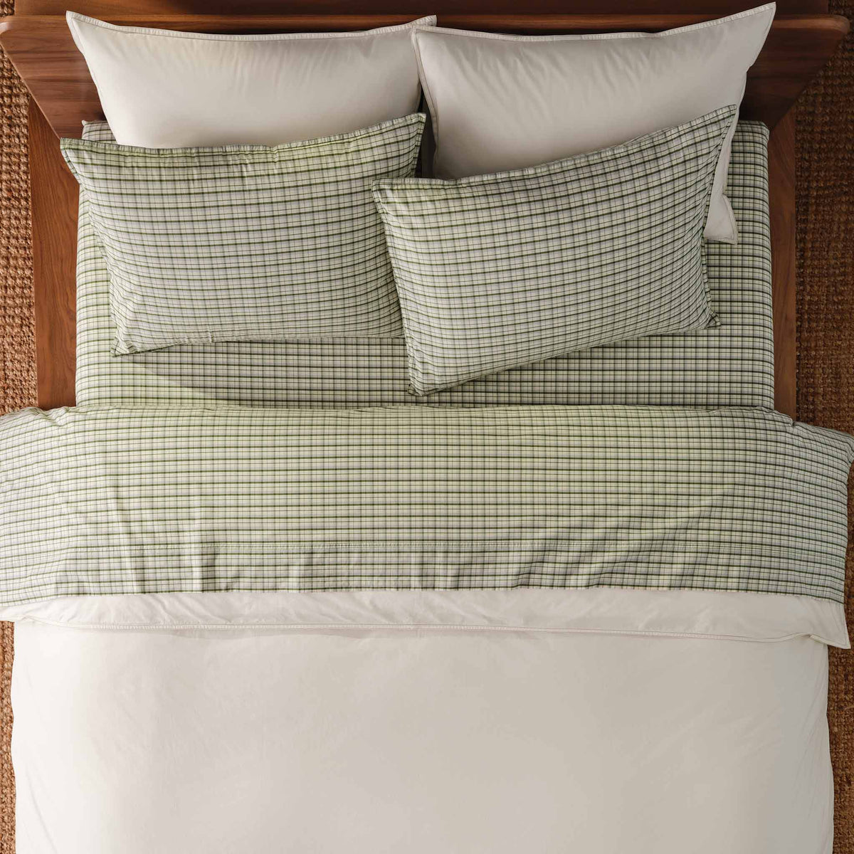 Washed Classic Percale Duvet Set Bundle