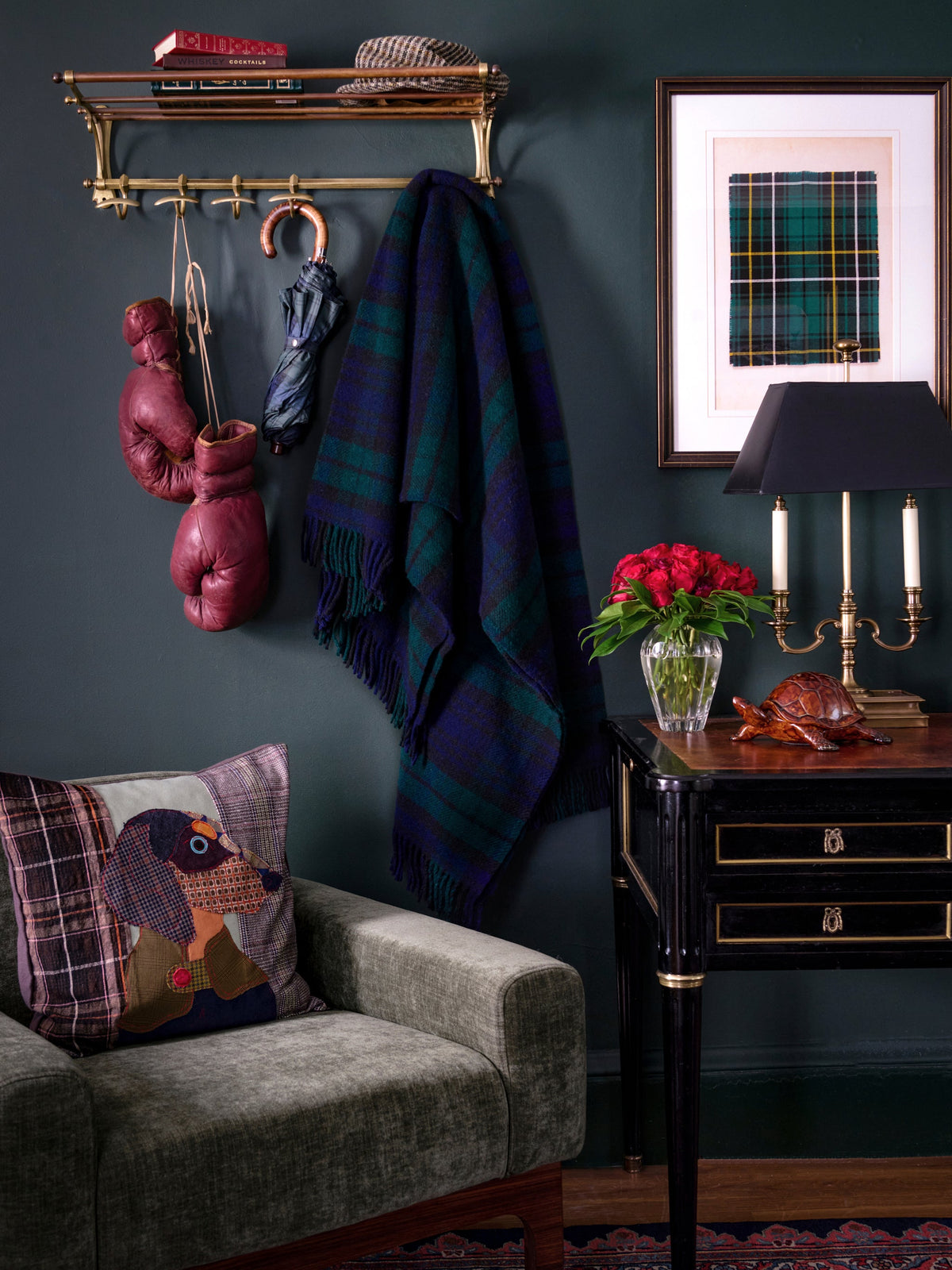 Black Watch Tartan Throw
