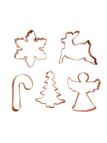 Christmas Copper Cookie Cutters