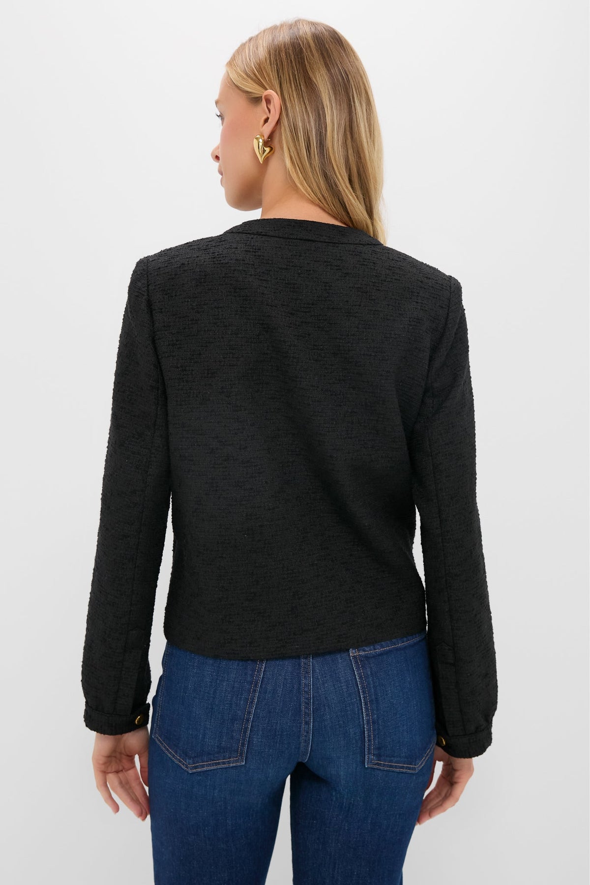 Black Tweed Sommers Jacket