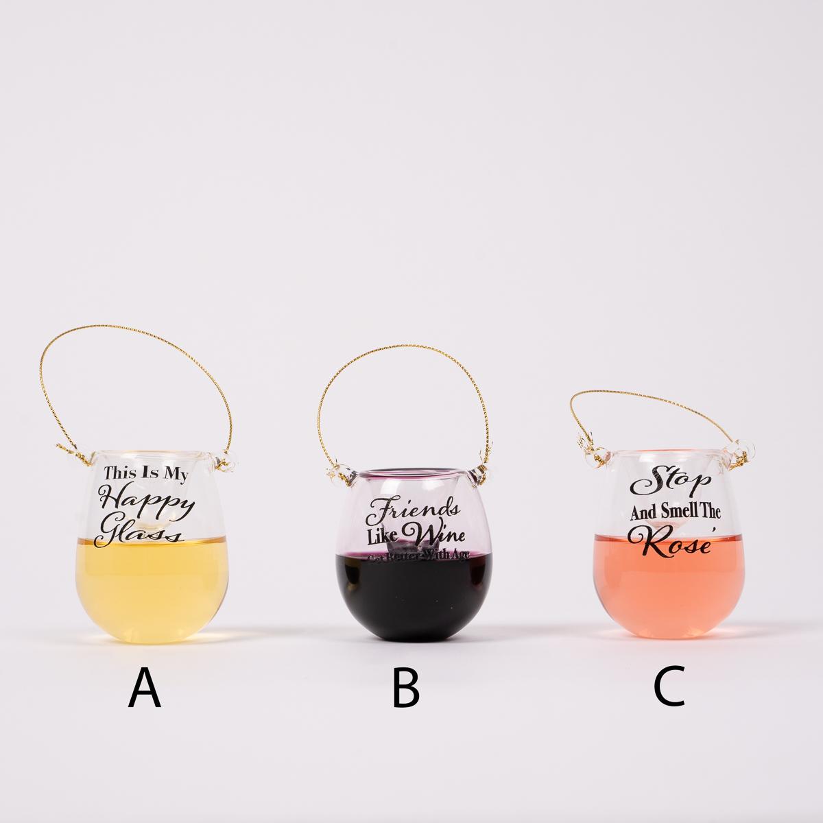 Stemless Wine Glass