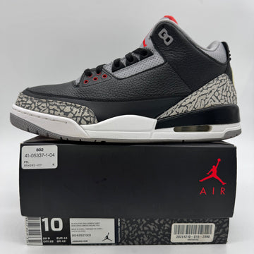 Jordan 3 Black Cement (2018)