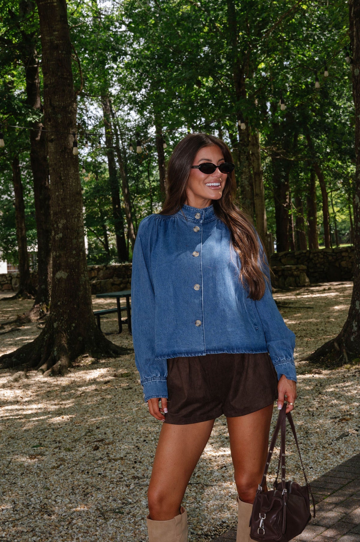 Hardy Button Up Denim Jacket