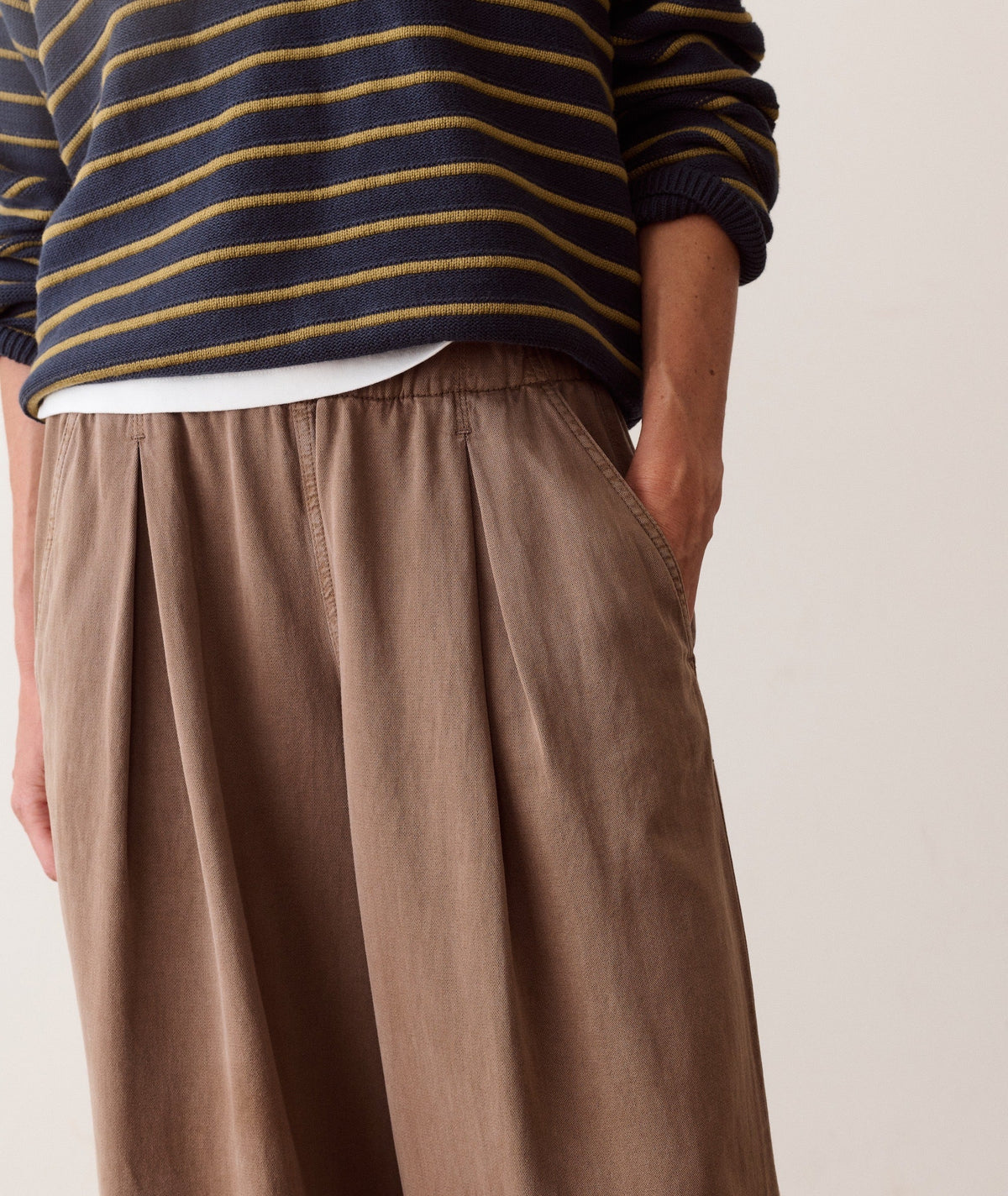 Allison Pleated Wide Leg Trouser