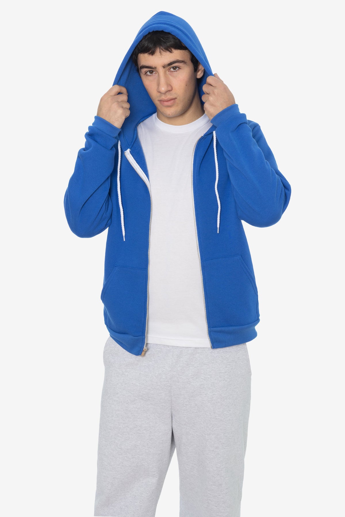 F97 - 8.2 oz 50/50 Zip Hoodie