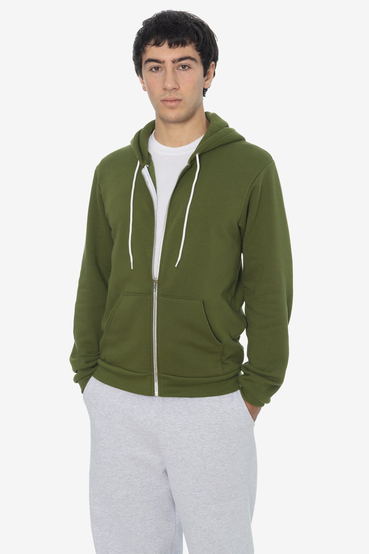 F97 - 8.2 oz 50/50 Zip Hoodie