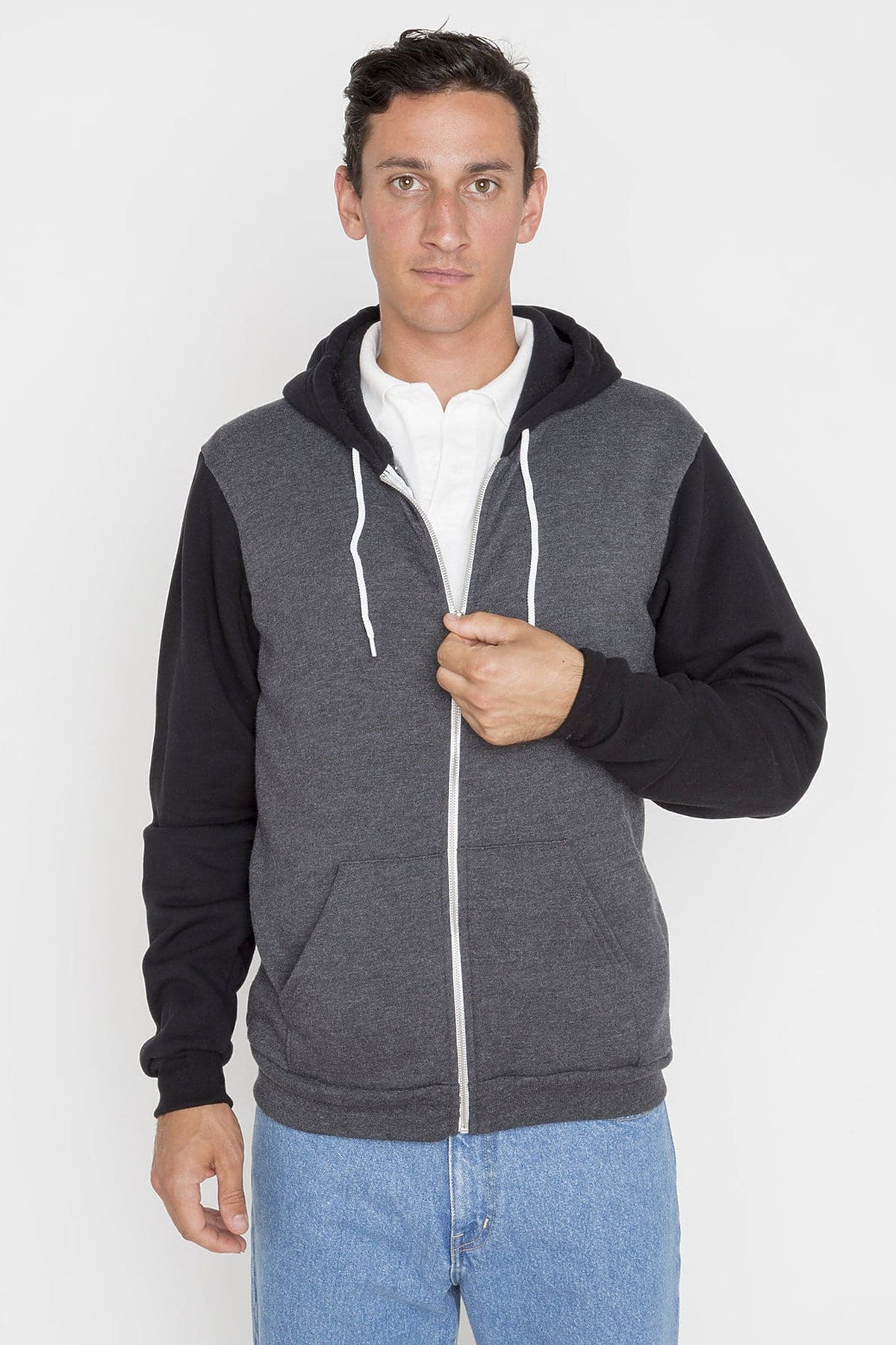 F97 - 8.2 oz 50/50 Zip Hoodie