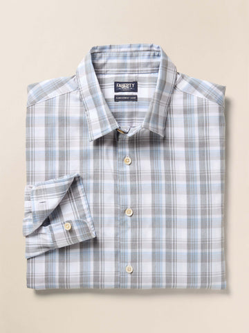 Movement Monterey Shirt - Morning Mist Plaid