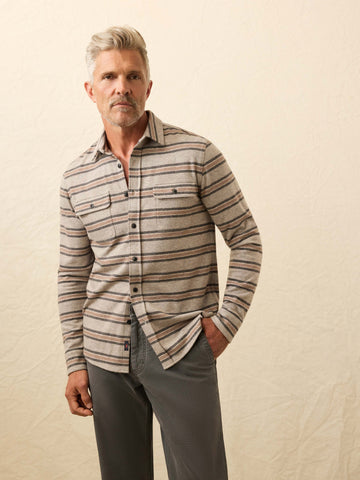 Legend Sweater Shirt - Rock Coast Stripe