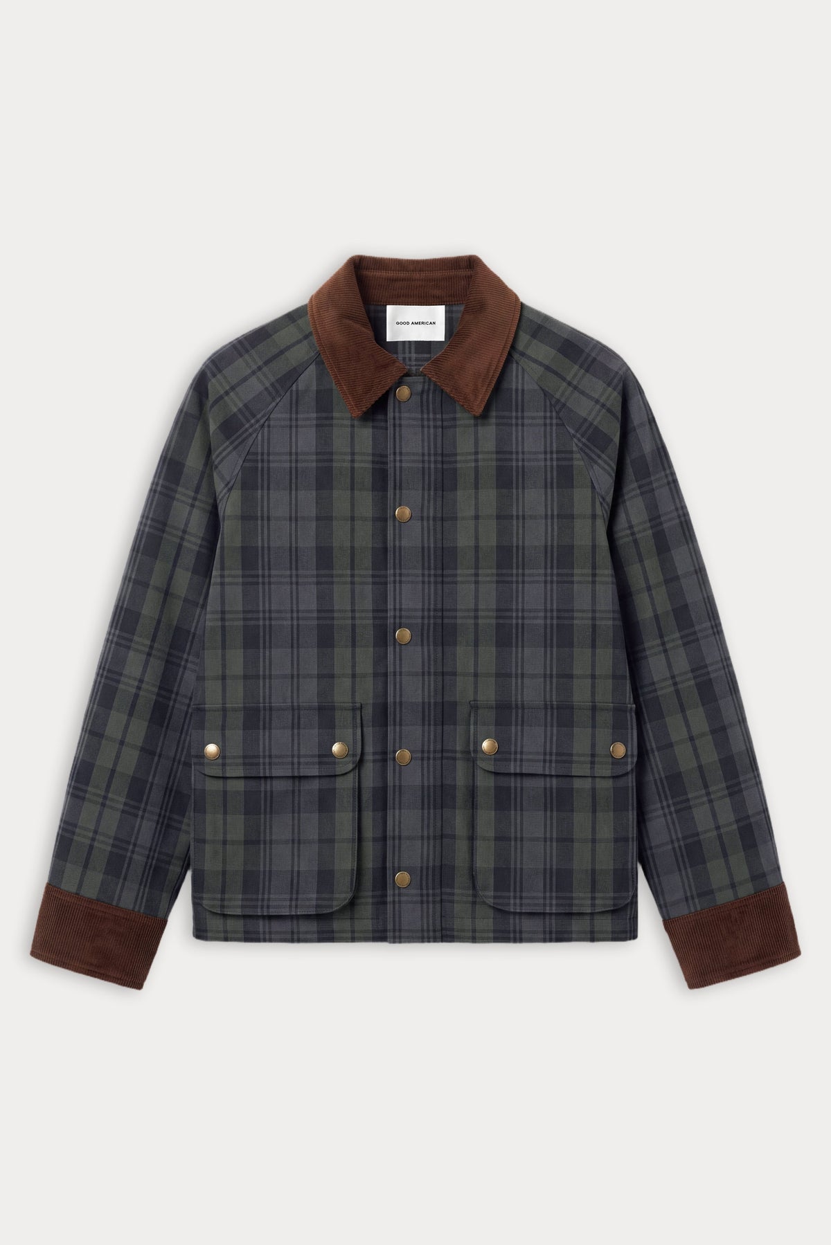 THE HERITAGE JACKET | NAVY AND GREEN PLAID