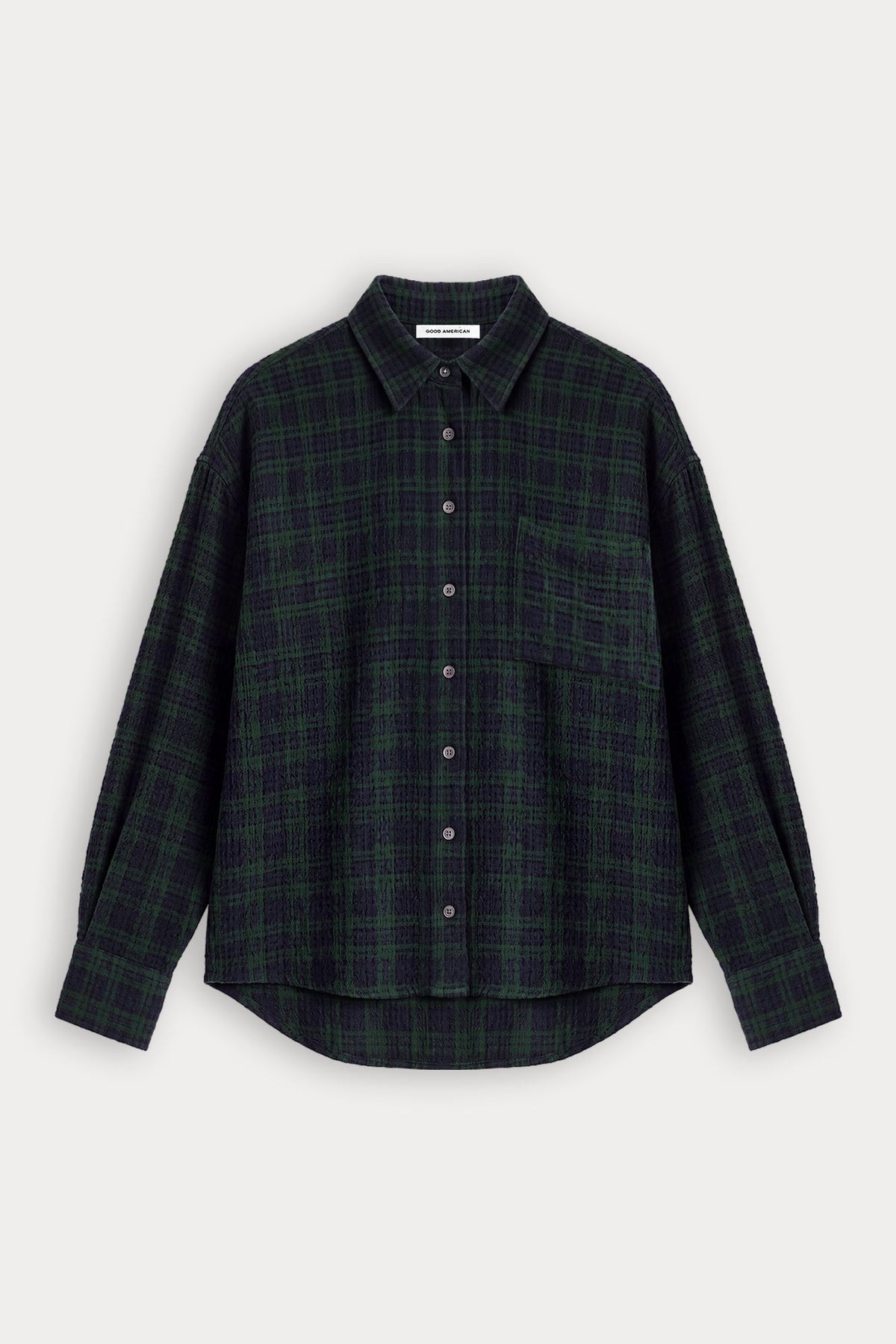 THE CRINKLE EASY SHIRT | FOREST PLAID