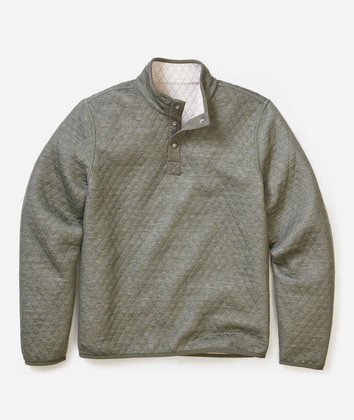 Corbet Quilted Reversible Pullover