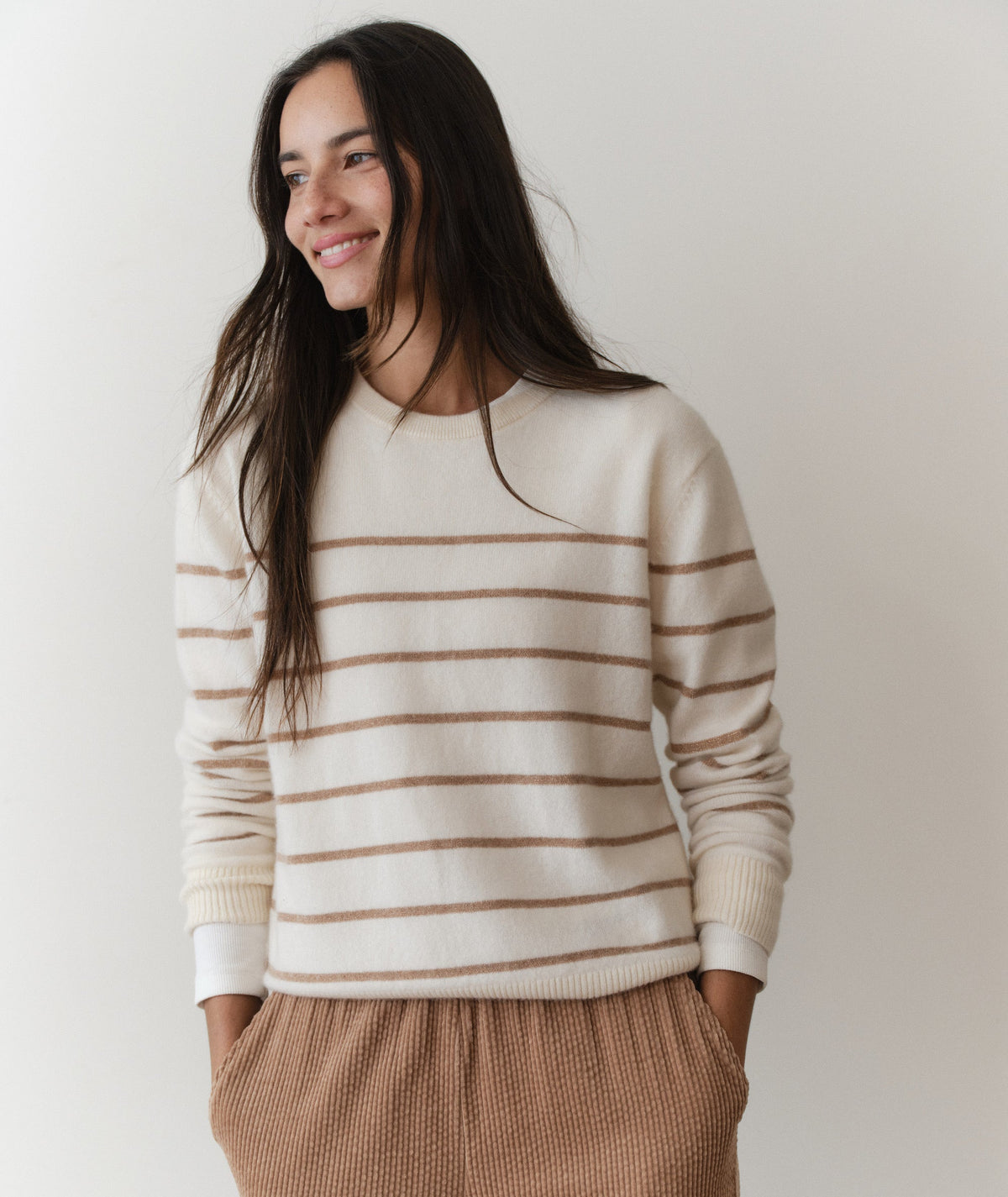 Harper Cashmere Crewneck