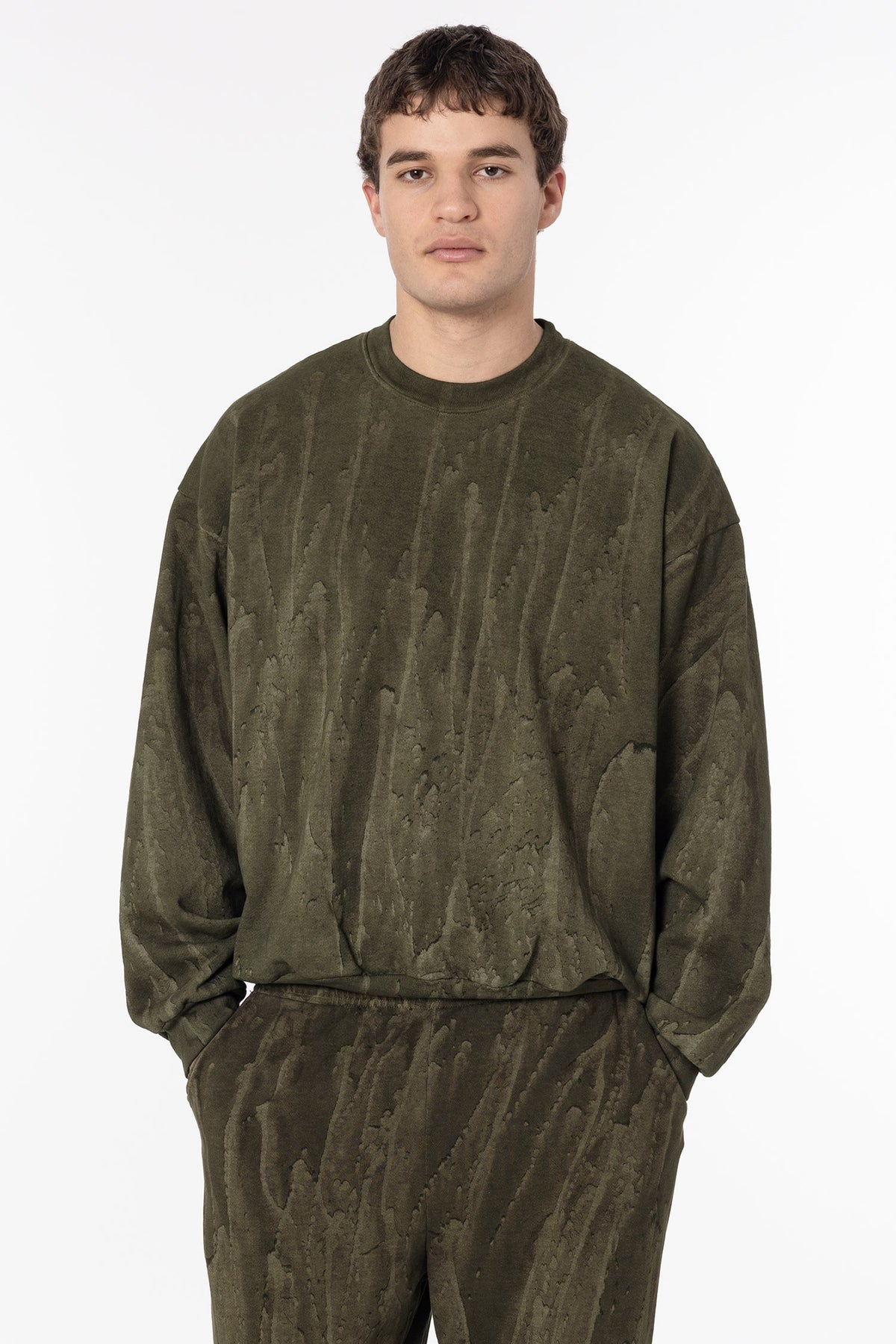 HF07 - Heavy Fleece Crewneck Sweatshirt (Garment Dye)