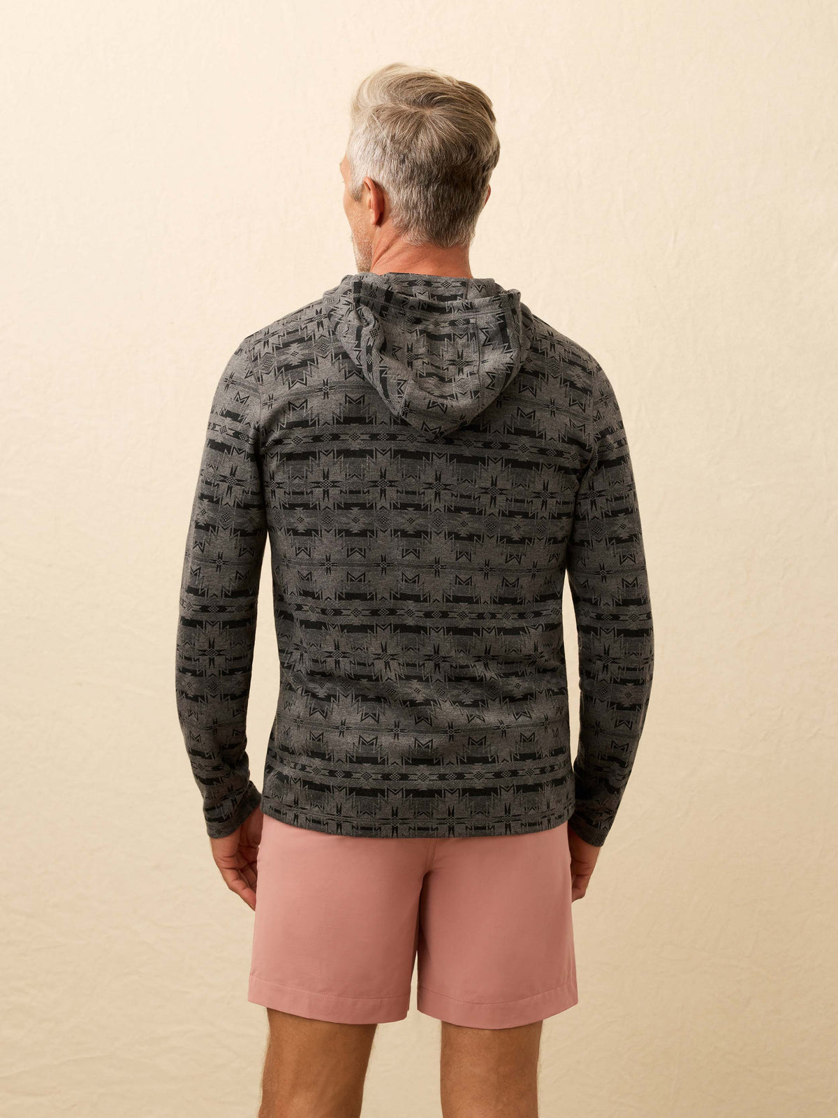 Doug Good FeatherMovement Hoodie - Grey Night Stars