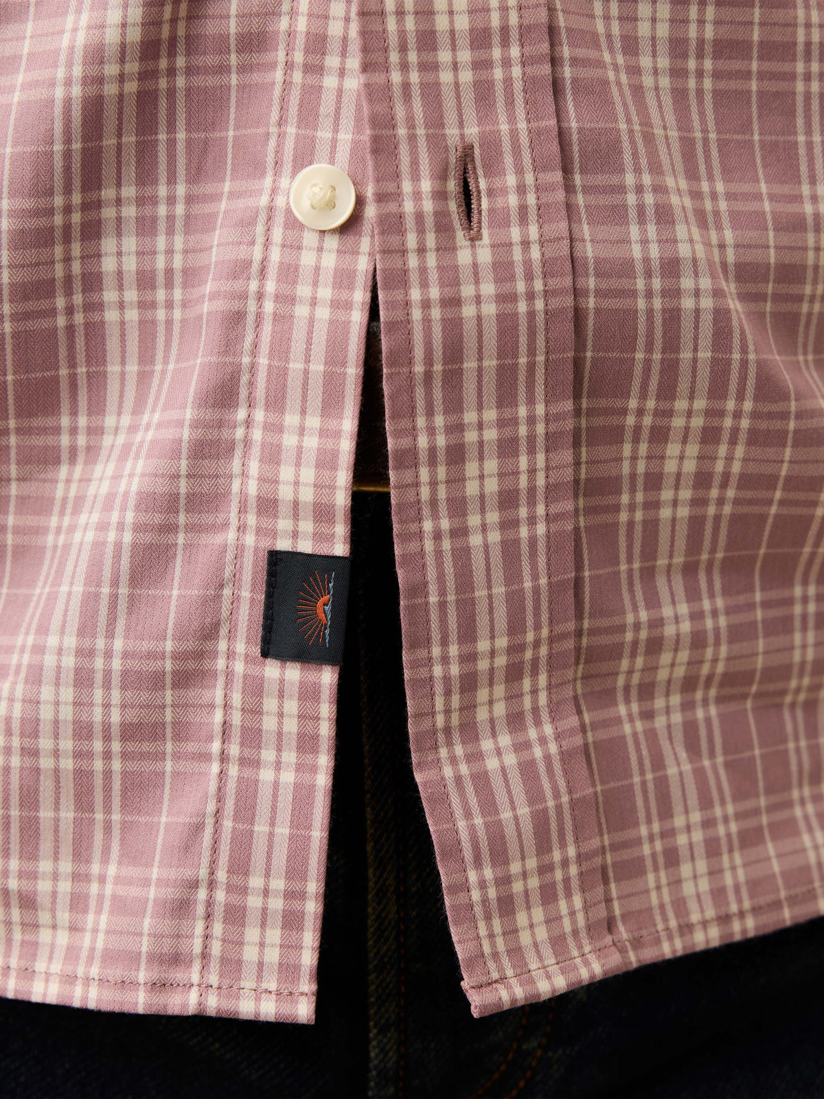 The Movement Shirt - Plum Cloud Plaid