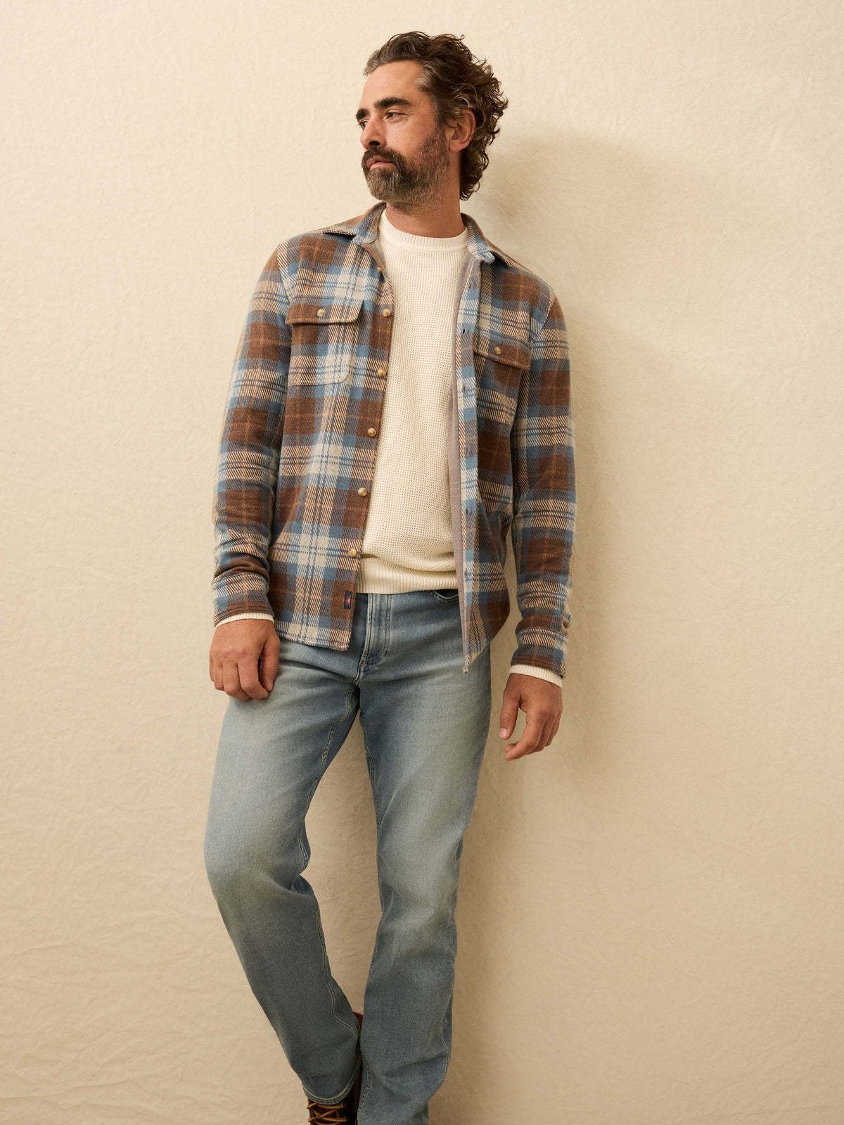 Legend Sweater Shirt - Bear River Plaid