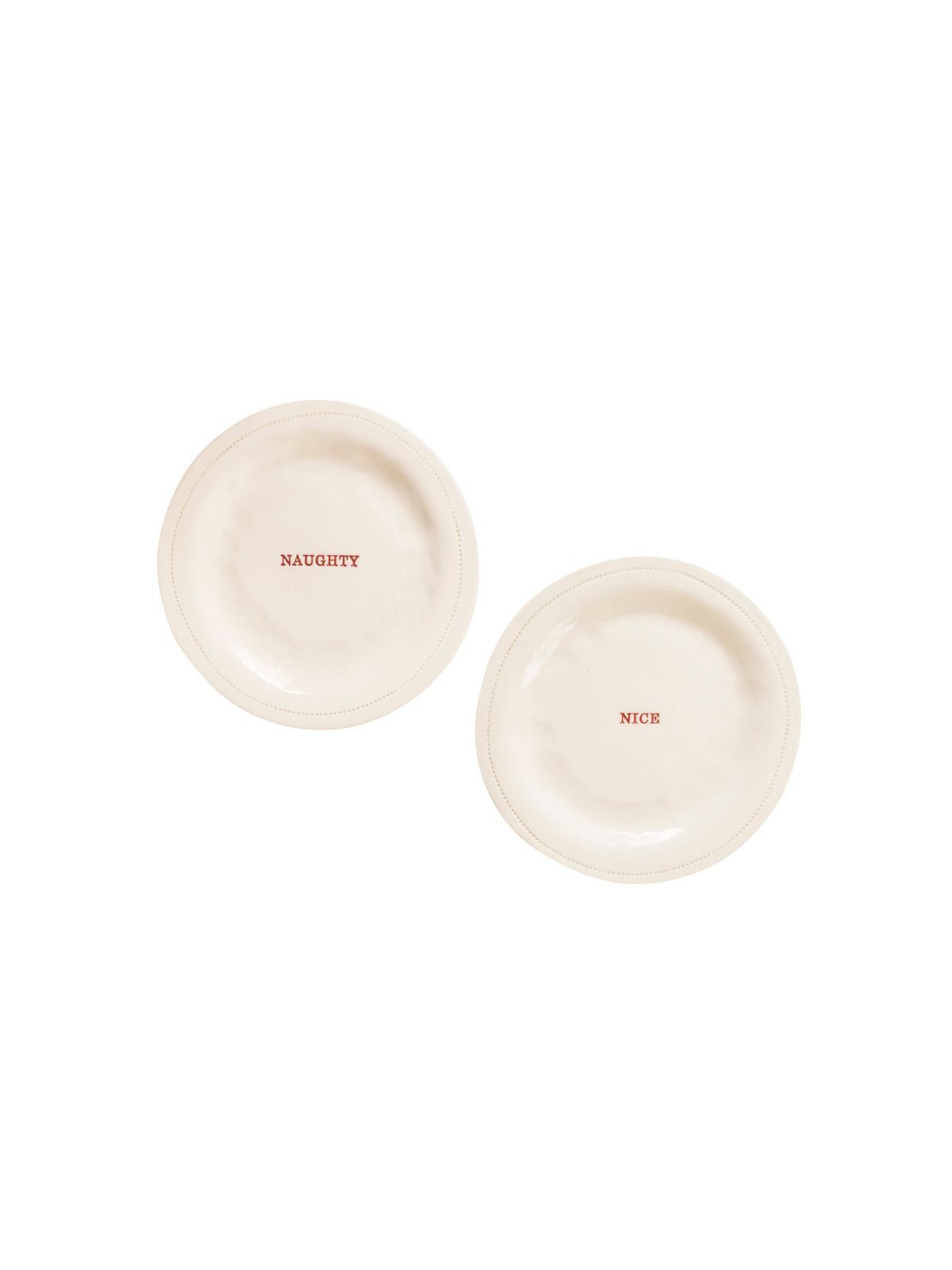 Naughty & Nice CanapŽ Plates