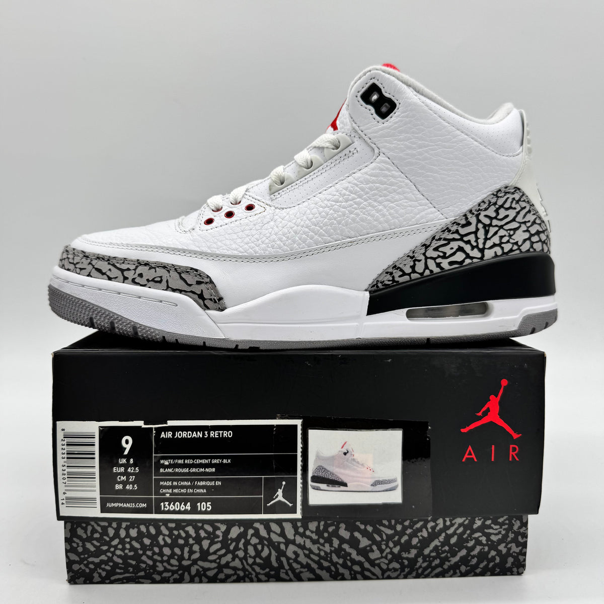 Jordan 3 White Cement (2011)