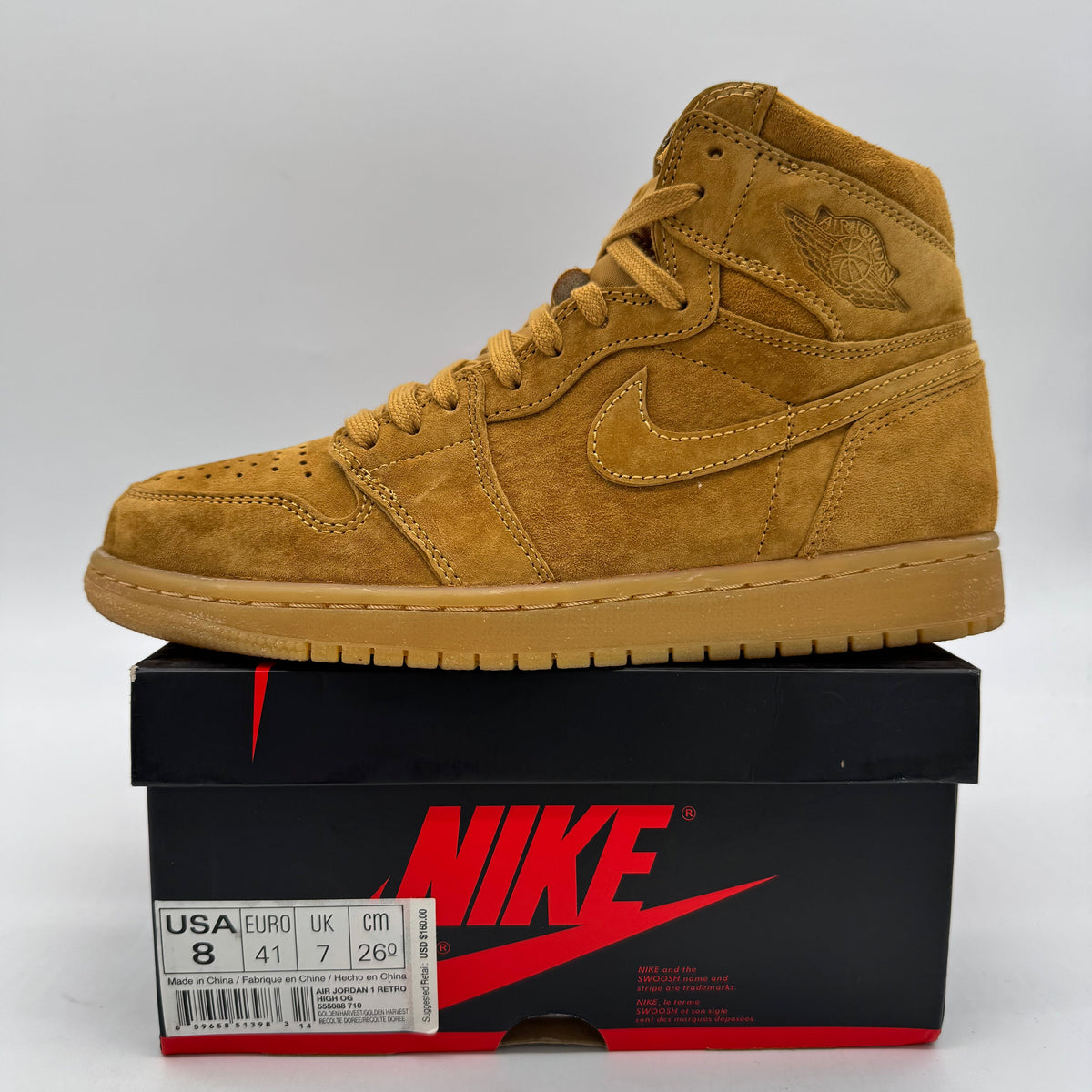 Jordan 1 High Wheat