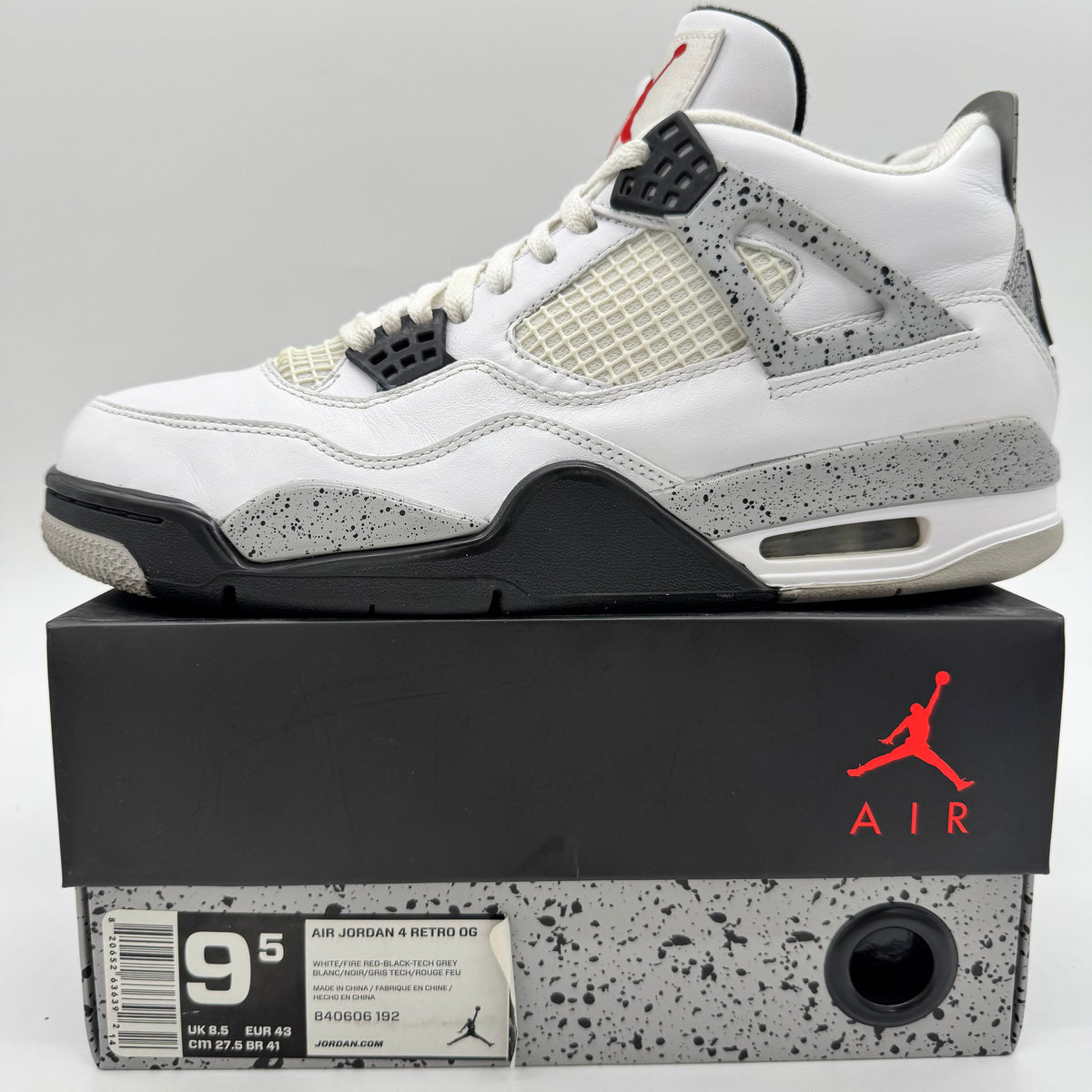 Jordan 4 White Cement (2016)
