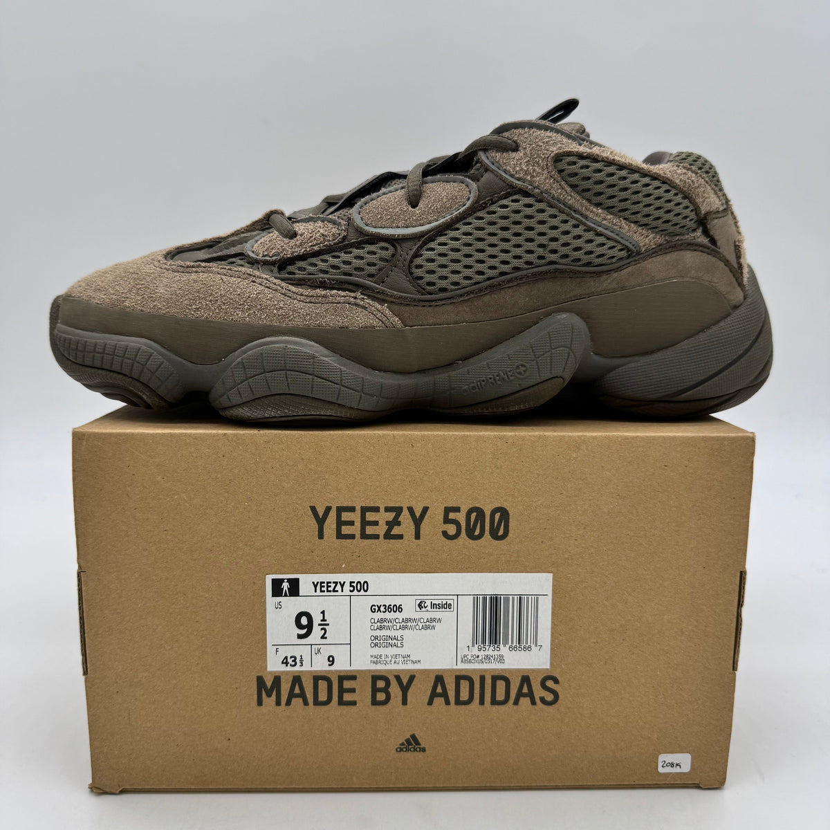 Adidas Yeezy 500 Clay Brown