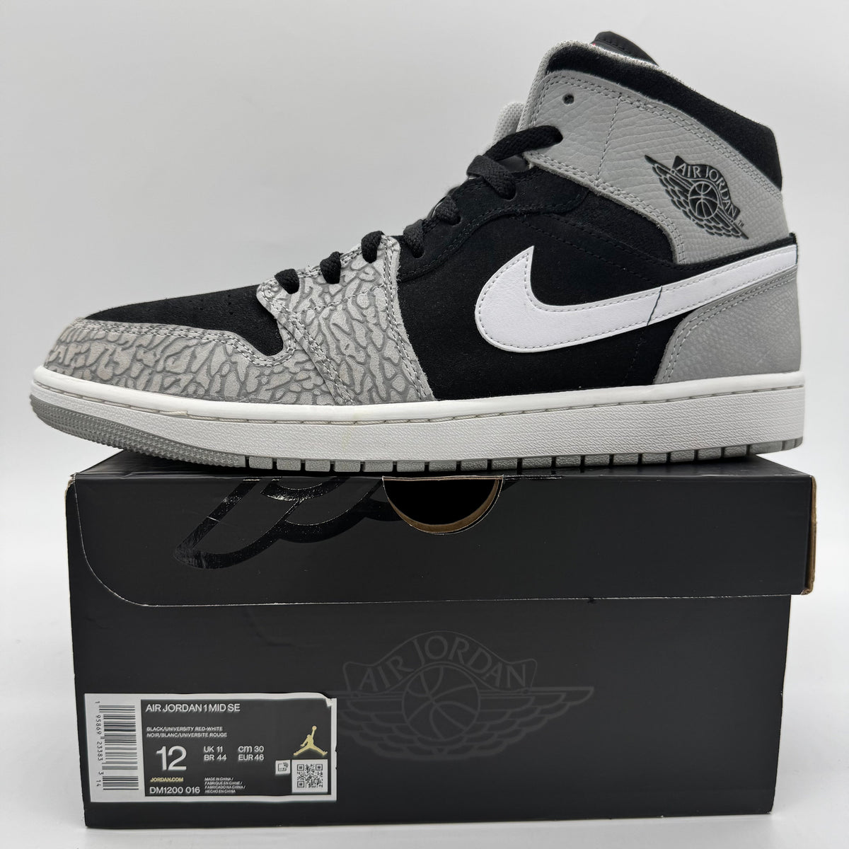 Jordan 1 Mid SE Elephant Print