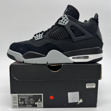 Jordan 4 SE Black Canvas