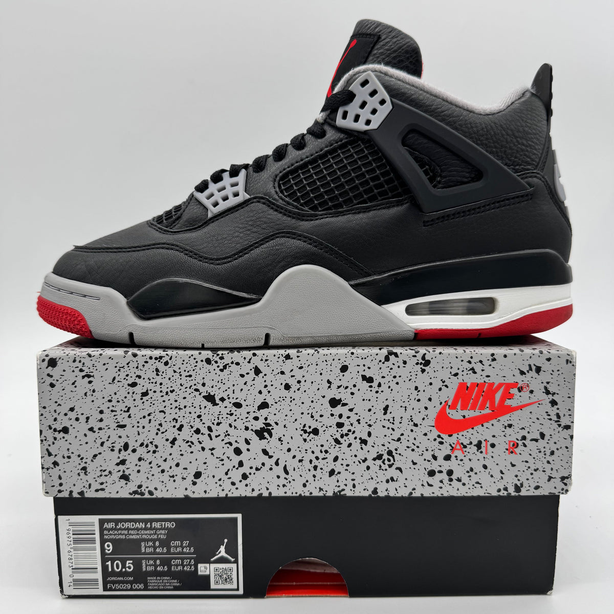 Jordan 4 Bred Reimagined