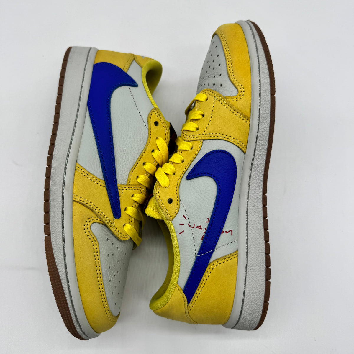 Jordan 1 Low OG SP Travis Scott Canary (Women's)
