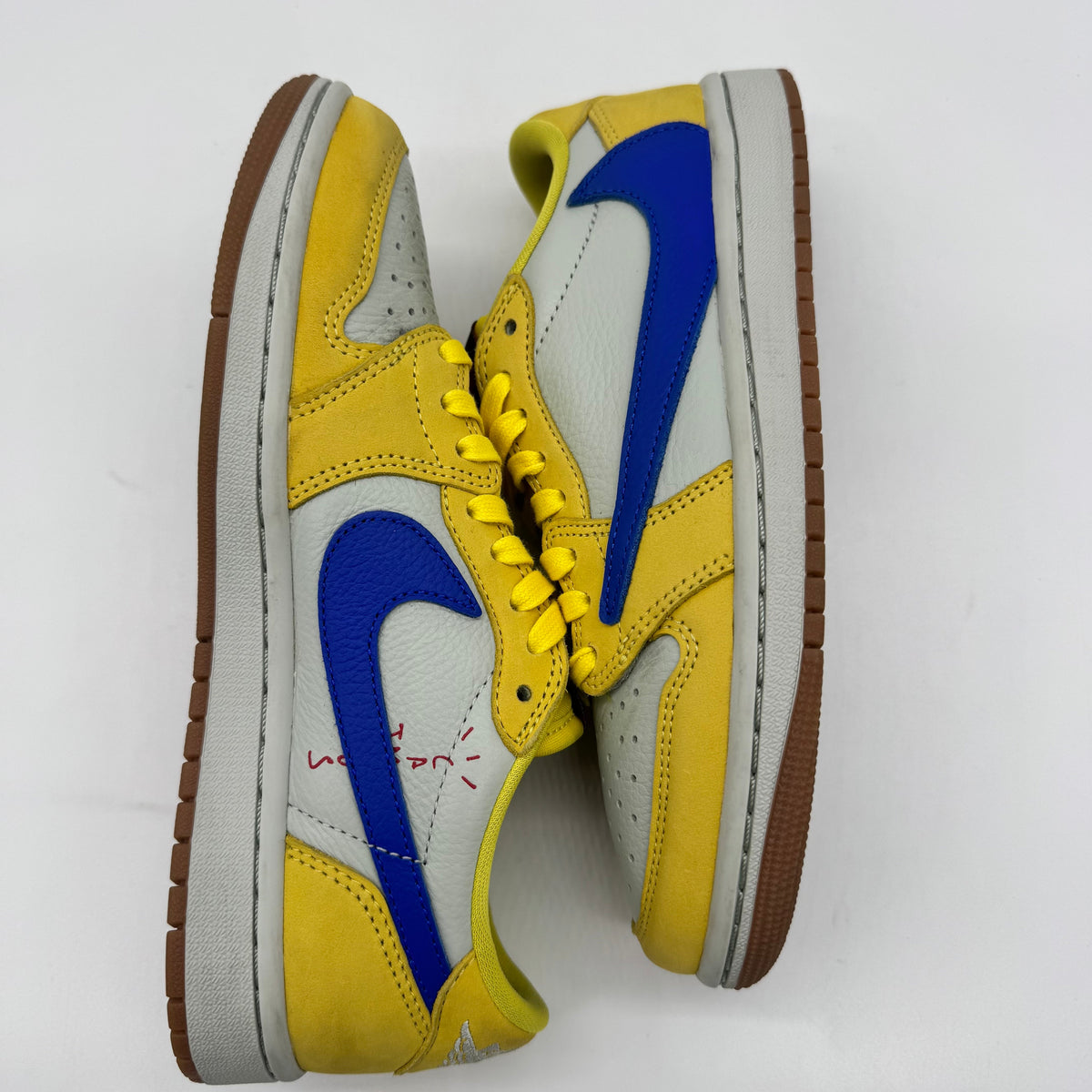 Jordan 1 Low OG SP Travis Scott Canary (Women's)