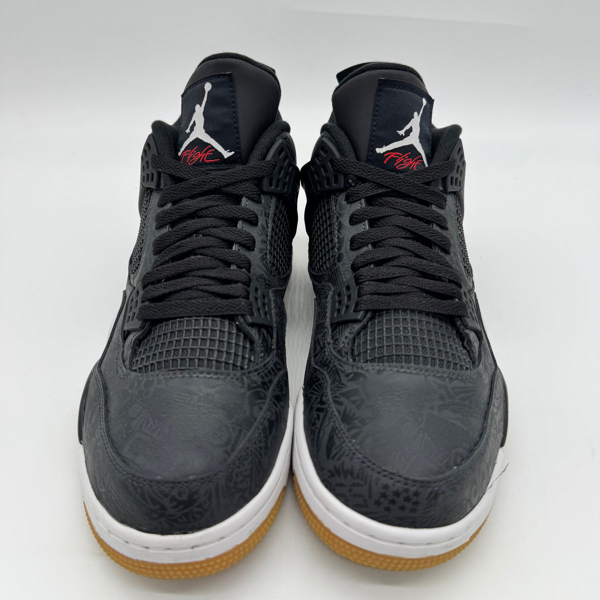 Jordan 4 Laser Black Gum