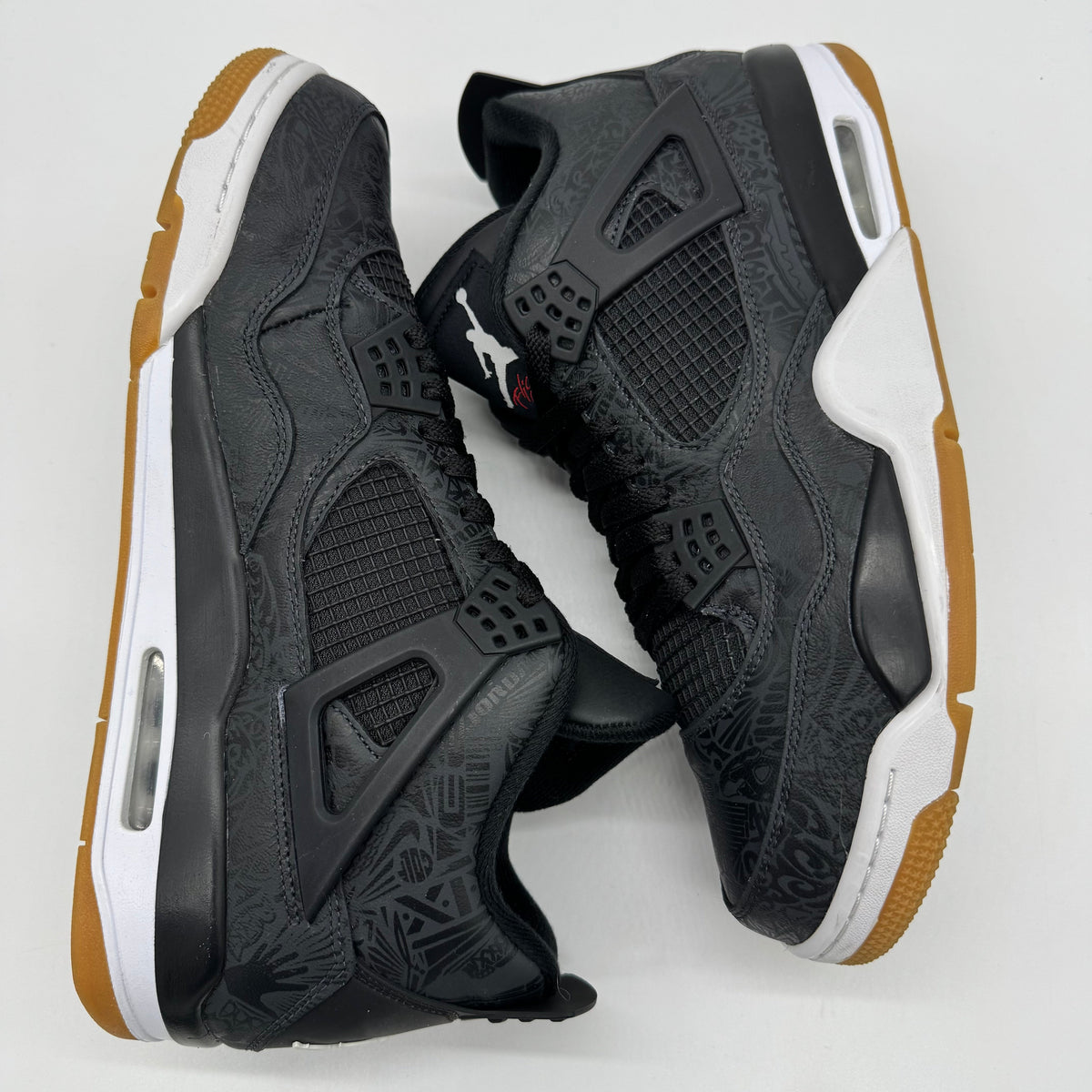 Jordan 4 Laser Black Gum