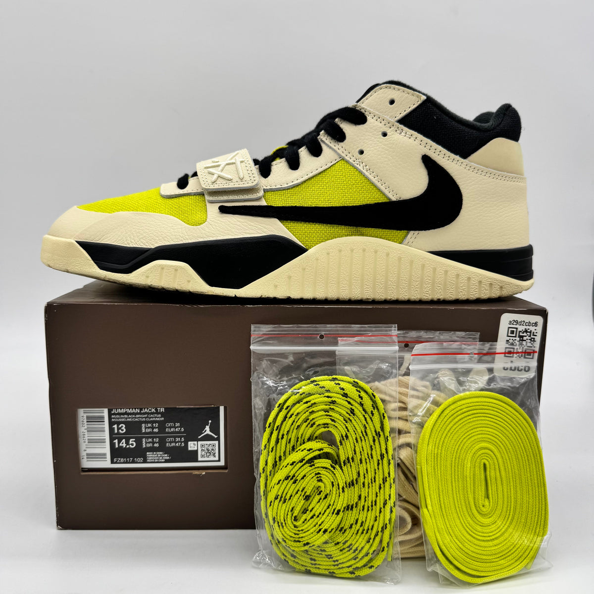 Jordan Jumpman Jack TR Travis Scott Bright Cactus