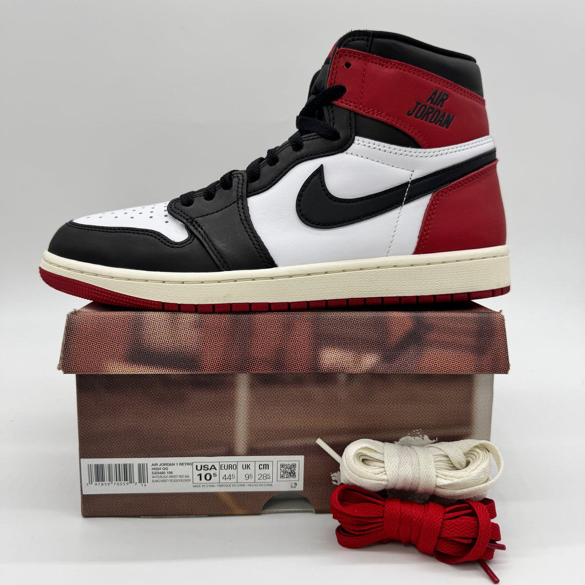Jordan 1 High OG Black Toe Reimagined