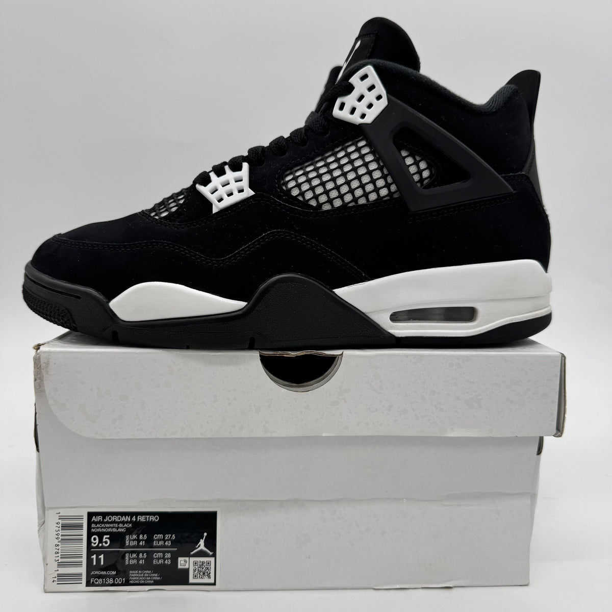 Jordan 4 White Thunder