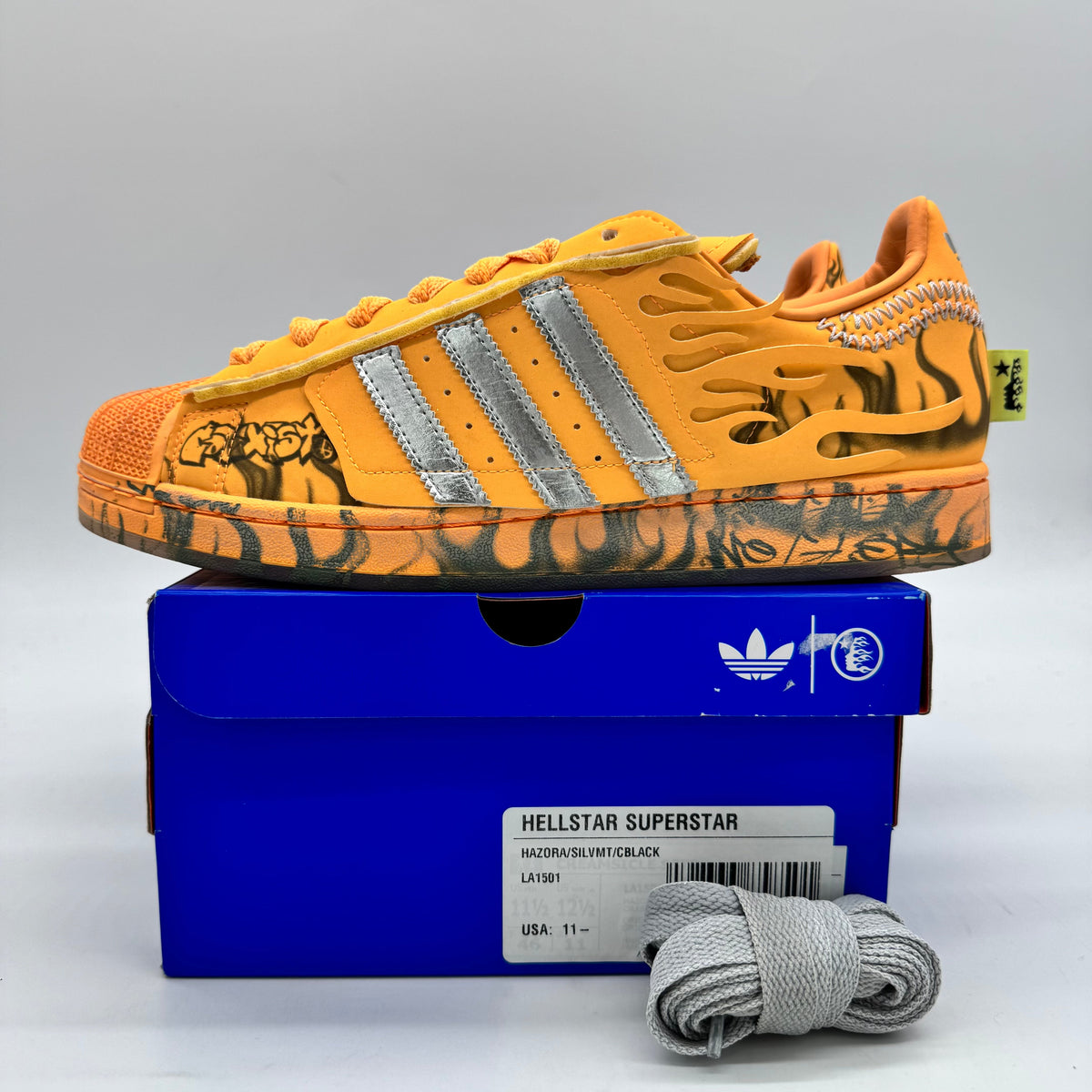 Adidas Superstar Hellstar Hazy Orange