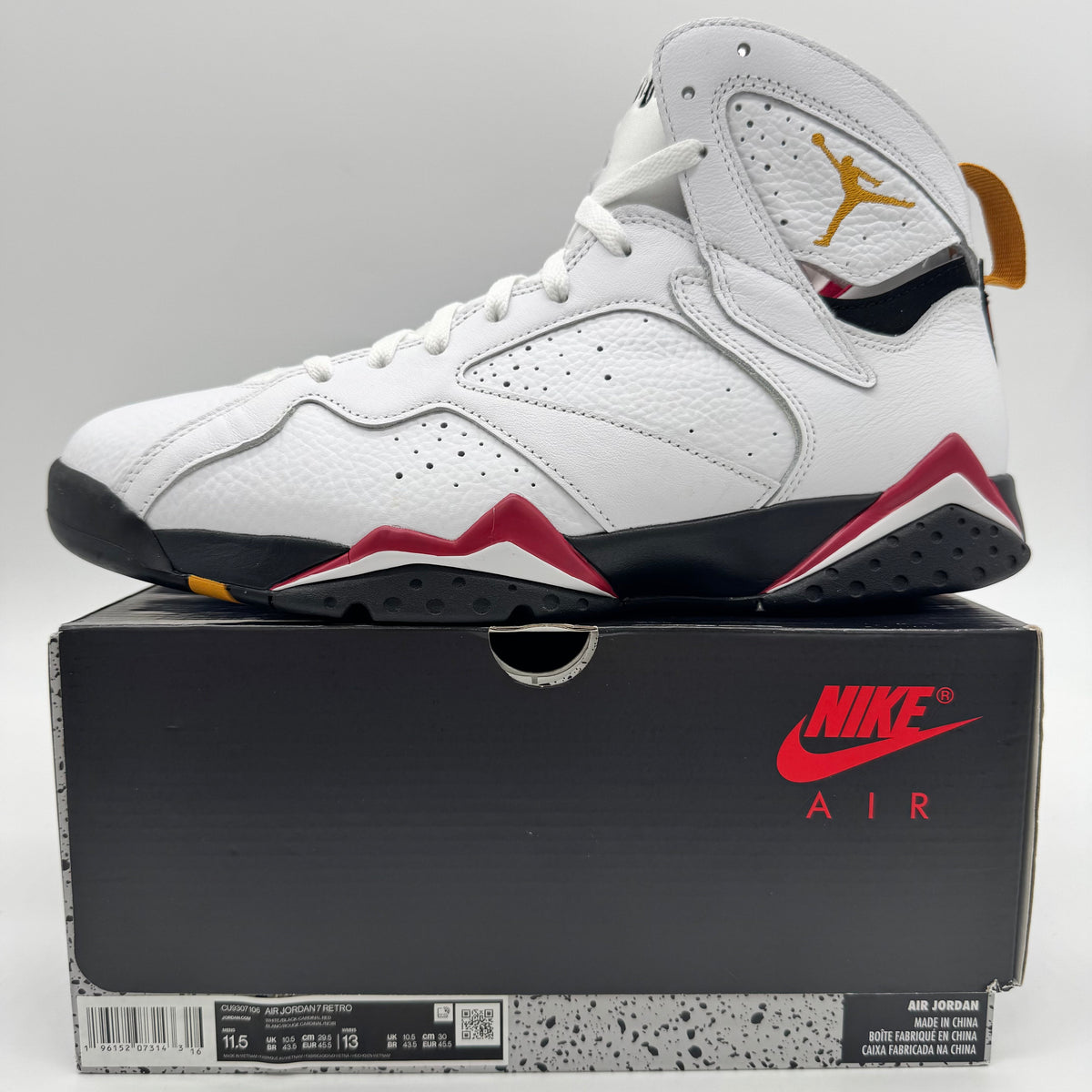 Jordan 7 Cardinal (2022)