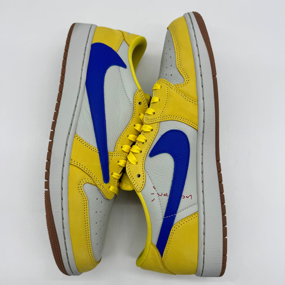 Jordan 1 Low OG SP Travis Scott Canary (Women's)