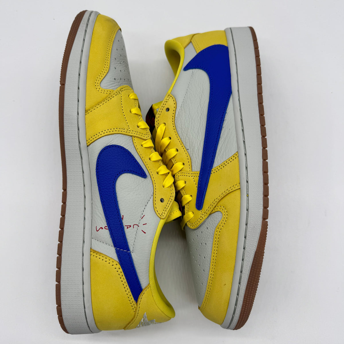 Jordan 1 Low OG SP Travis Scott Canary (Women's)