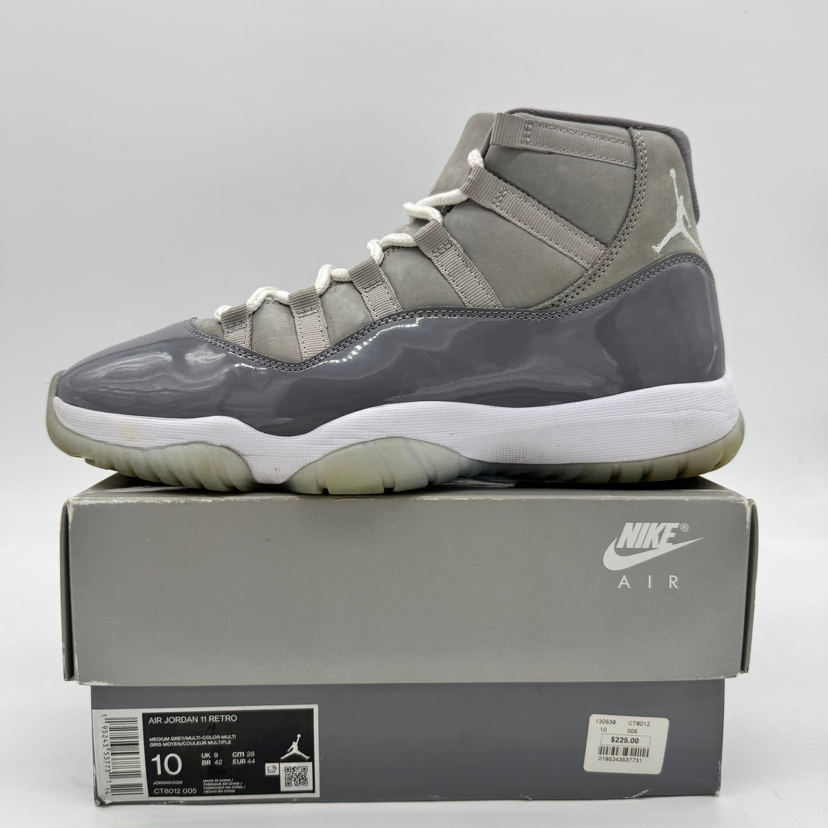 Jordan 11 Cool Grey (2021)