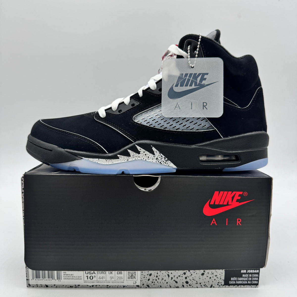 Jordan 5 OG Black Metallic Reimagined