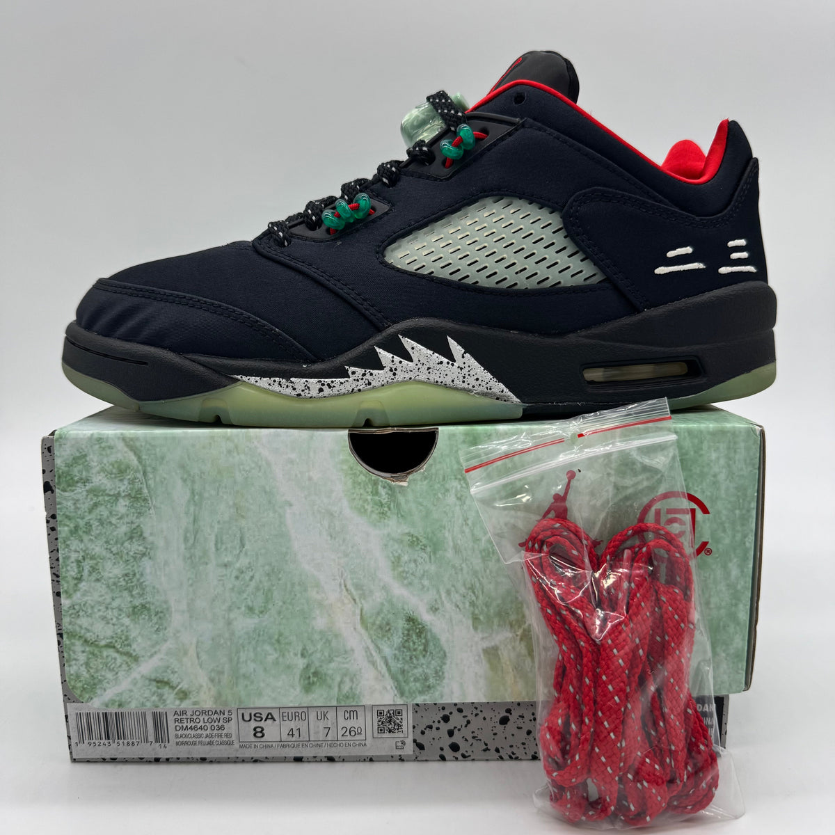 Jordan 5 Low CLOT Jade