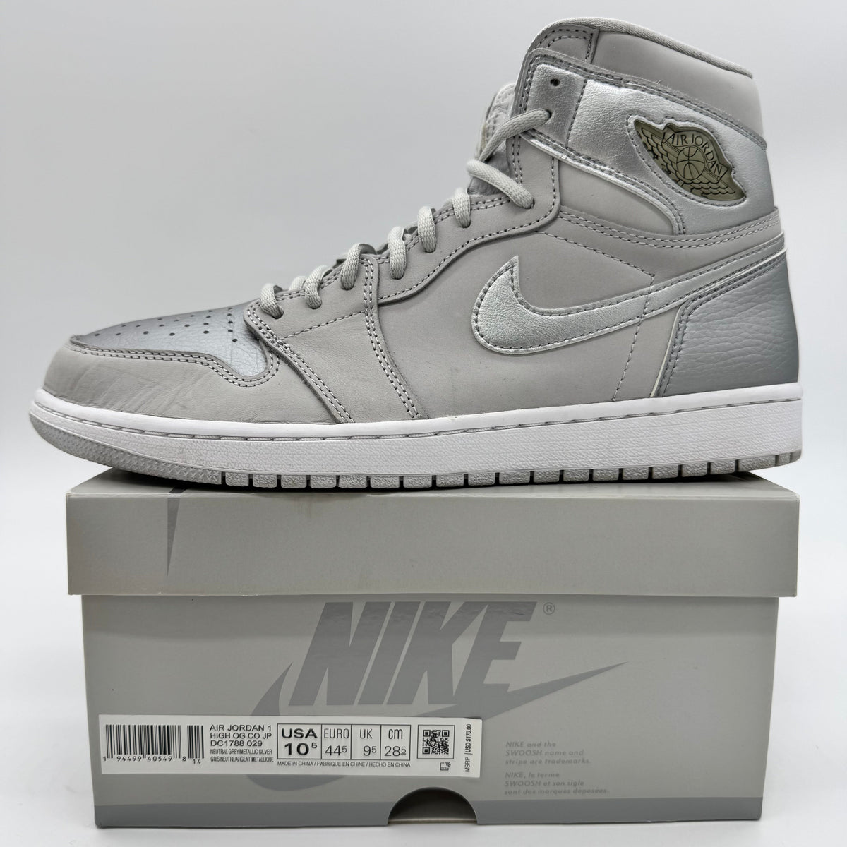 Jordan 1 High CO.JP Neutral Grey (2020)