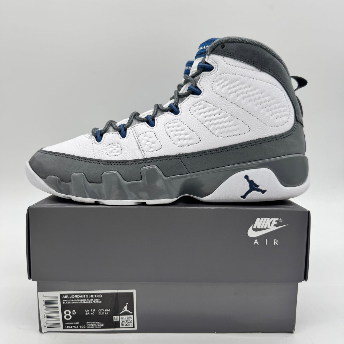 Jordan 9 Flint Grey French Blue (2026)