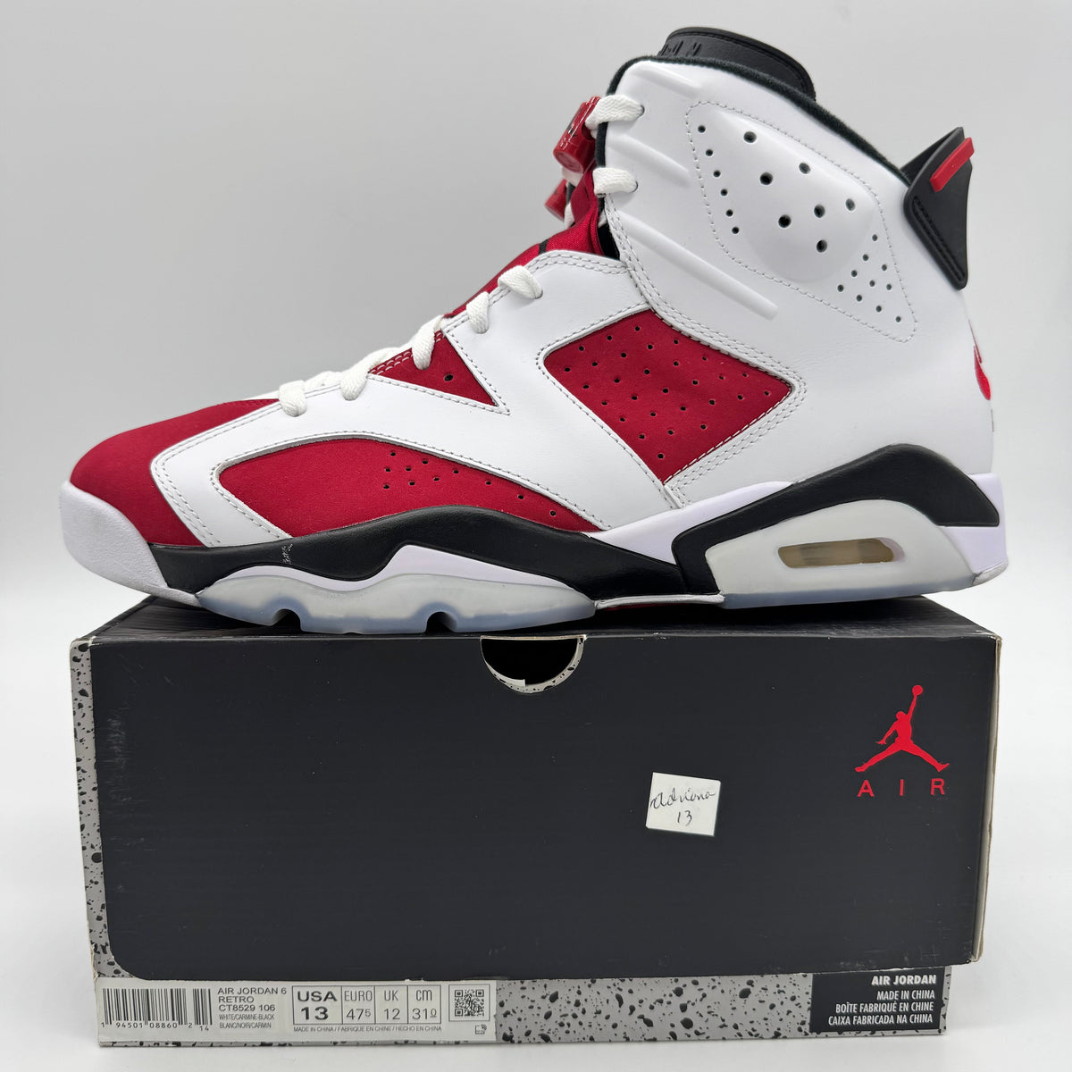 Jordan 6 Carmine (2021)