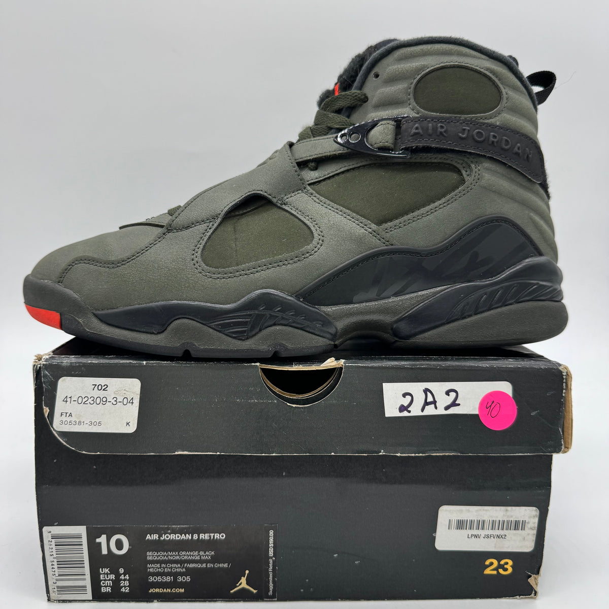 Jordan 8 Take Flight Undefeated
